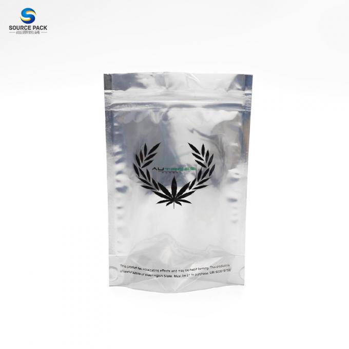 ​Customize Irregular Shape Tobacco Pouch Childproof Zipper Mylar Bag